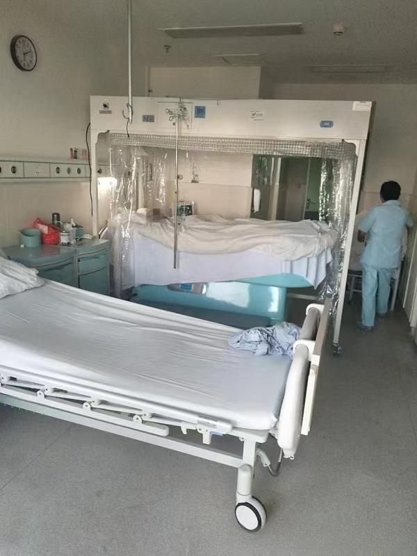 燒傷科層流（liú）床與懸浮窗配合使用